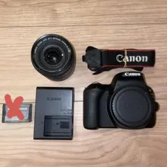 Canon EOS kiss X9ボディ EF-S18-55mm 望遠レンズ