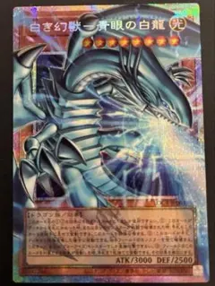 遊戯王 白き幻獣-青眼の白龍 オーバーフレーム プリシク - メルカリ
