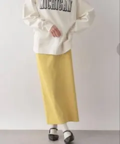 新品未使用　LOWRYS FARMリブタイトスカートのサムネイル