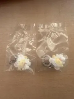 サンリオ　めじるしアクセサリー　ふわふわスノー チャーム　ポムポムプリン