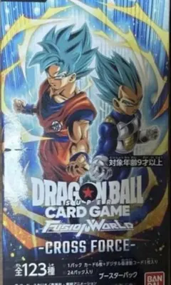 ドラゴンボールフュージョンワールド crossforce1box テープカット
