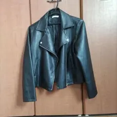 ブラック ダブルライダース 合革レザージャケット