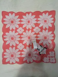 アンテプリマのパンダ刺繍　ハンカチ