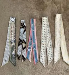 スカーフ　カバンアクセサリー　キーホルダー　ネックレス　首巻く⭐︎