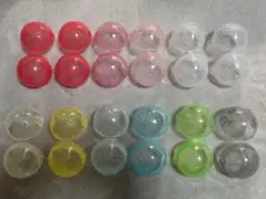 【12個セット】ガチャガチャ　空カプセル　小さめ　BANDAI 工作　お祭り