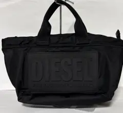 DIESEL ディーゼル 2way ショルダーバッグ ハンドバッグ ビッグロゴ黒