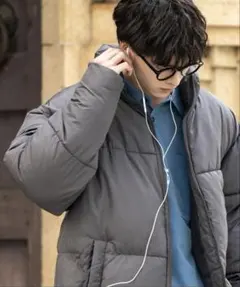 Rocky Monroeグレー ダウンジャケット