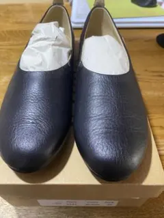 キスコ KISCO クロスステッチベルトシューズ 本革 ウェッジ 24cm 