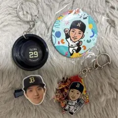 森友哉 宮城大弥 山岡泰輔 山下舜平大き ステッカー オリックス