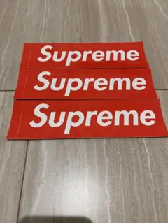 新品Supreme シュプリームボックスロゴステッカー3枚セット