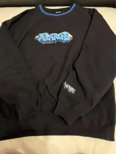 XLARGE 刺繍ロゴ クルーネック トレーナー