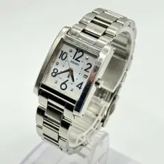 稼働品 SEIKO セイコー lk 腕時計 デイト シルバー文字盤 クォーツ