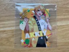 AMPTAKxCOLORS　あっきぃ　ダイカットクリアカード