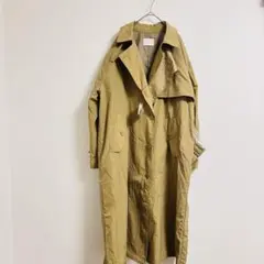 【未使用タグ付き】hinari ヒナリ レディース ナイロントレンチコート M