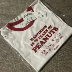 新品 タグ付 UT ユニクロ ピーナッツ 75周年 Tシャツ スヌーピー S