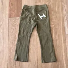 【中古品】ミキハウスホットビスケッツ　レギンスパンツ　100