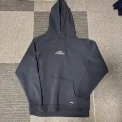 Dickies ダークグレー フード付きパーカー　M