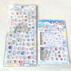【正規品】あわわちゃん ジュエルドロップ シール ちゅるりん デコプチステッカー
