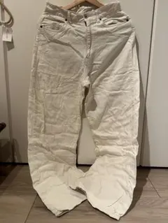 niko and ... アイボリーリネンパンツ