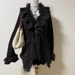 ౨ৎ⋆˚。⋆フェアリーグランジ 森ガール 姫ギャル カーディガン フリル y2k