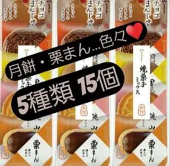 【15個】 和菓子 饅頭 焼き菓子 詰め合わせ アソート 月餅 栗まん お茶菓子