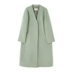 み*ら様 23区 グロッシーダブルクロス Vカラーコート 32 新品未使用