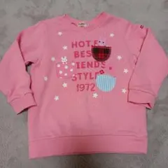 ホットビスケッツ　ミキハウストレーナー 110cm ピンク