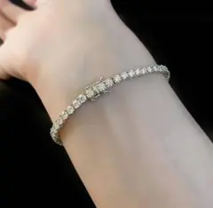 目玉商品 絶品 確かな品質 カッコ良すぎる テニス ブレスレット