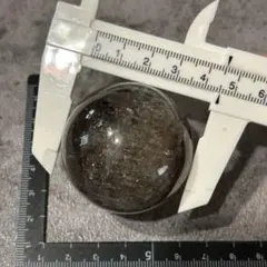 セール中⭐︎天然石　スモーキークォーツ　丸玉　スフィア