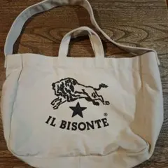 ★IL BISONTE キャンバストートバッグ