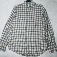 【極上】フィナモレ カッタウェイ チェックシャツ ナポリ イタリア製 綿100のサムネイル