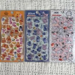 【新作】プチドロップステッカー ディズニー3枚セット