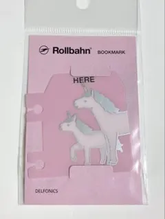 ロルバーン ユニコーン ブックマーク ライトピンク 新品未開封 Rollbahn