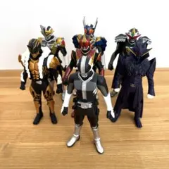 仮面ライダー　ヒーローソフビ　シリーズ　7体セット