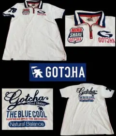 「GOTCHA（ガッチャ）」ハーフジップ半袖ポロシャツのサムネイル
