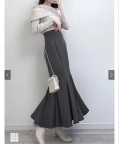 マーメイドフレアスカート　GRL