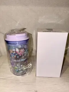 【新品未使用】スーベニアタンブラー　ダッフィー＆フレンズ　カラフルハピネス