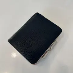 TOPKAPI/トプカピイタリアンレザー・リザード型押し・がま口２つ折り財布のサムネイル