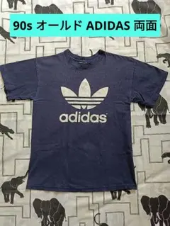90s オールド ADIDAS 両面 Tシャツ
