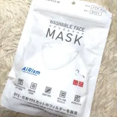 『新品』UNIQLO エアリズムマスク 子供Sサイズ ホワイト 3枚組