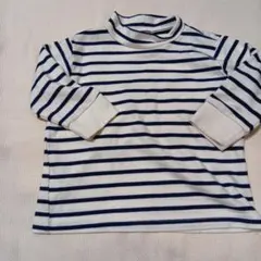 無印良品 ベビー 長袖Tシャツ 80cm ボーダーのサムネイル