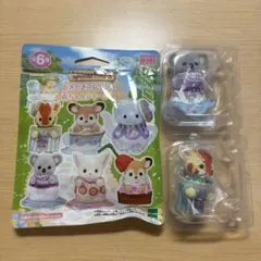 シルバニア どきどきコレクション 赤ちゃんティータイム キリン　コアラ