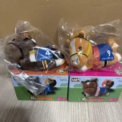 タイトーくじ　HORSE HEROES トウカイテイオー　ジャックドール　セット