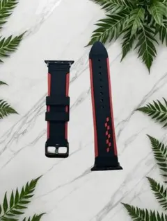 アップルウォッチバンド シリコン 38 40 41 mm ブラック 新品