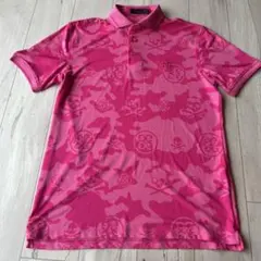 G/FORE ポロシャツ ピンク カモフラ スカル柄のサムネイル