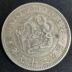 一圓 古銭 明治期　コレクション品 計測画像ありno.27 本物保証 1円銀貨 明治27年 UNC未使用 一圓銀貨 古銭 円銀｜Yahoo