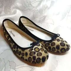 Repetto レペット バレエシューズ レオパード豹 40サイズのサムネイル