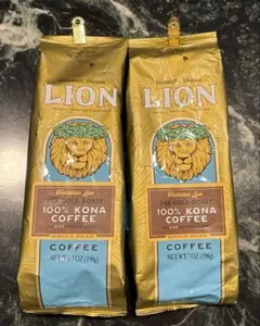 【値下げ！】LION 100% Kona Coffee ゴールドロースト 豆のサムネイル