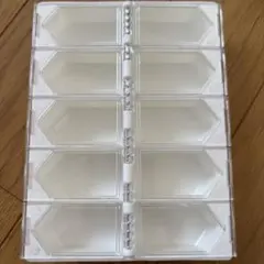 透明プラスチック収納ケース 8個