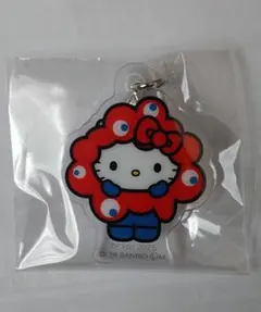 ハローキティ サンリオミャクミャクなりきりアクリルチャーム/新品